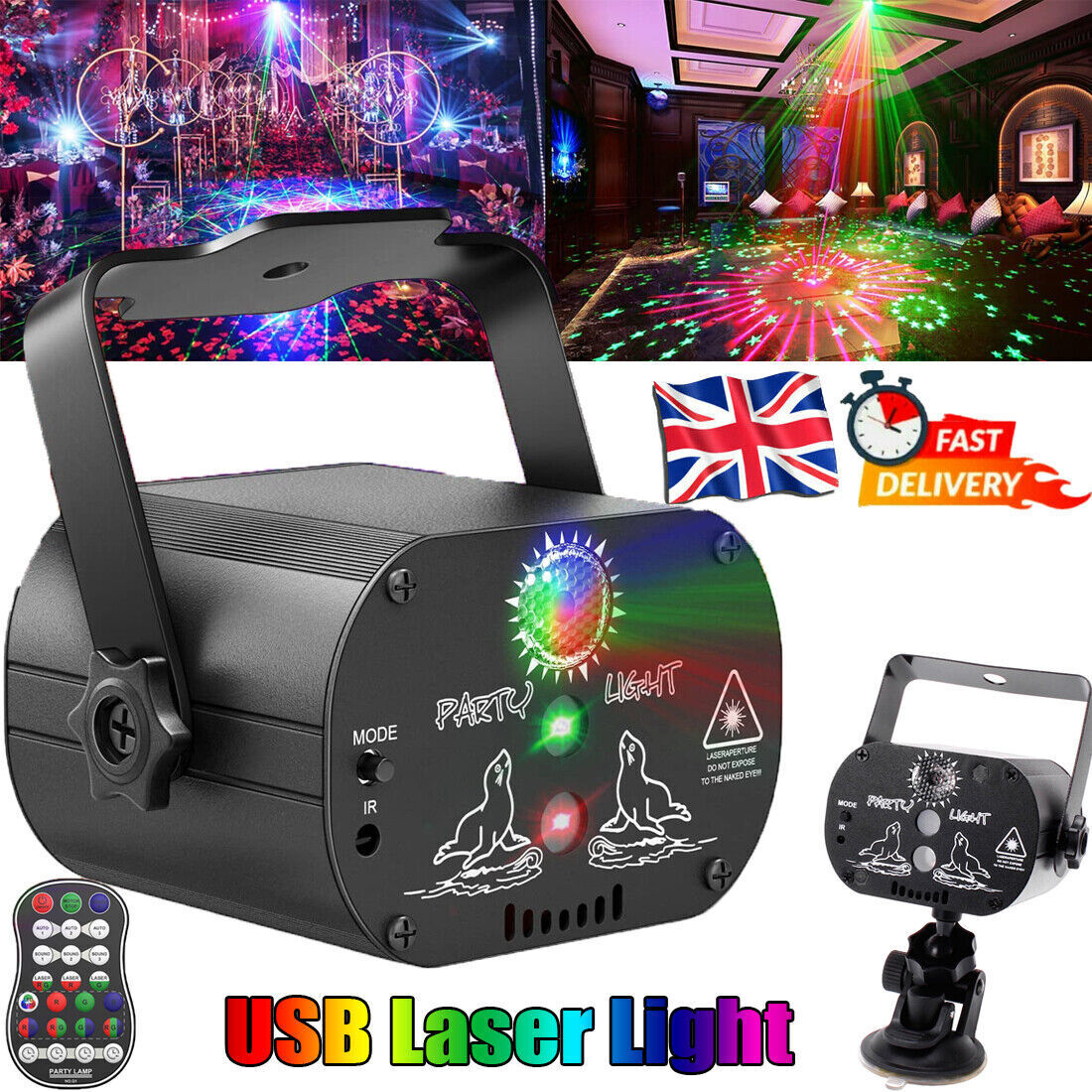 LED Laser Projector for DJ Disco Clubs