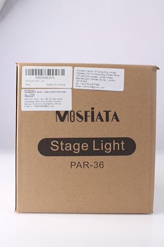 RGB LED DJ Stage Lights with Remote Control