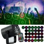 Disco Party Light with Sound Activated Strobe Effects