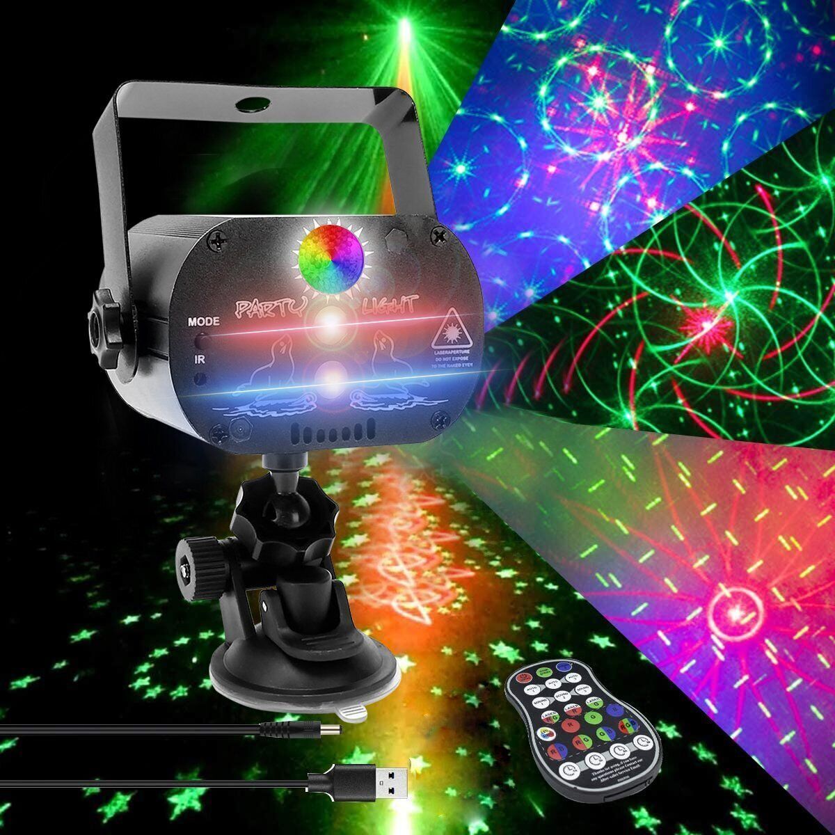 LED Laser Projector for DJ Disco Clubs