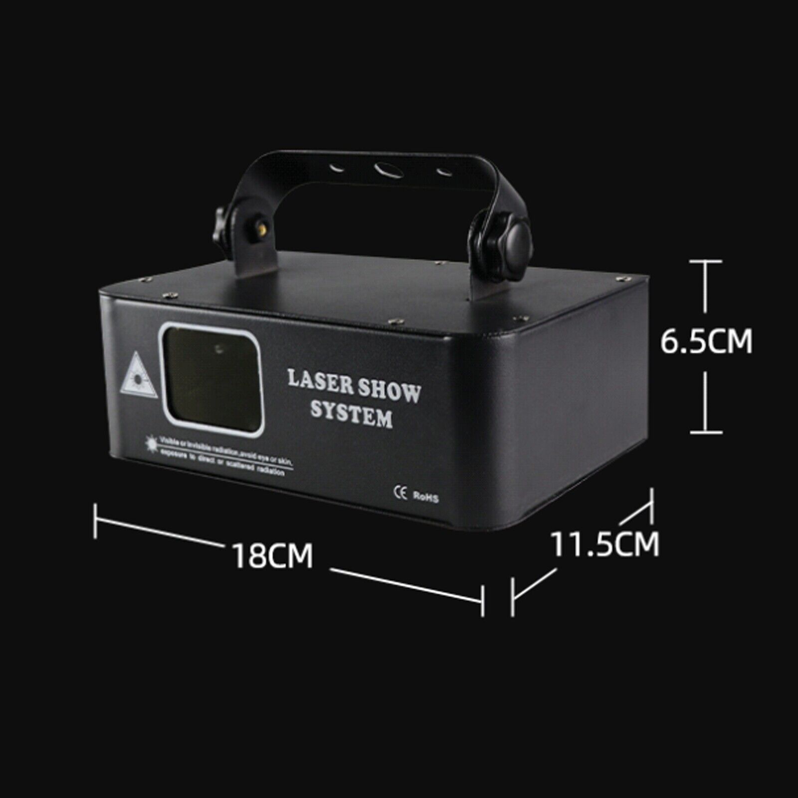 RGB Laser Beam Scanner for DJ Disco Stage