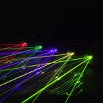 U'King 5 Beam Sound-Activated DJ Lights