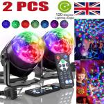 RGB Party Disco DJ Stage Lights (2-Pack)