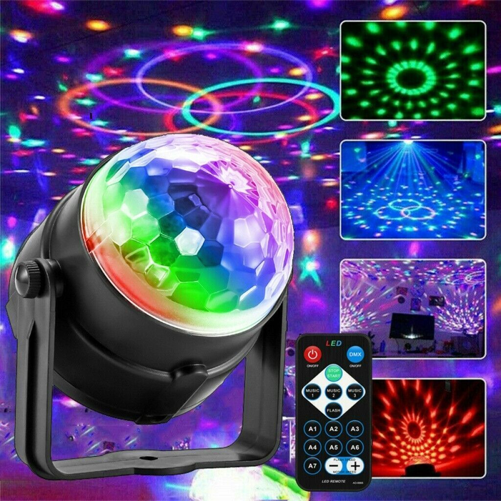 RGB Party Disco DJ Stage Lights (2-Pack)
