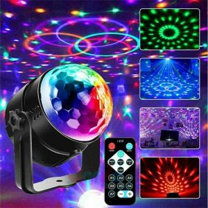 RGB LED Rotating Disco Ball for DJ Club