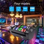 2-Pack Mini Spider Moving Head DJ Lights