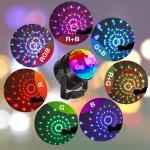 RGB LED Rotating Disco Ball for DJ Club