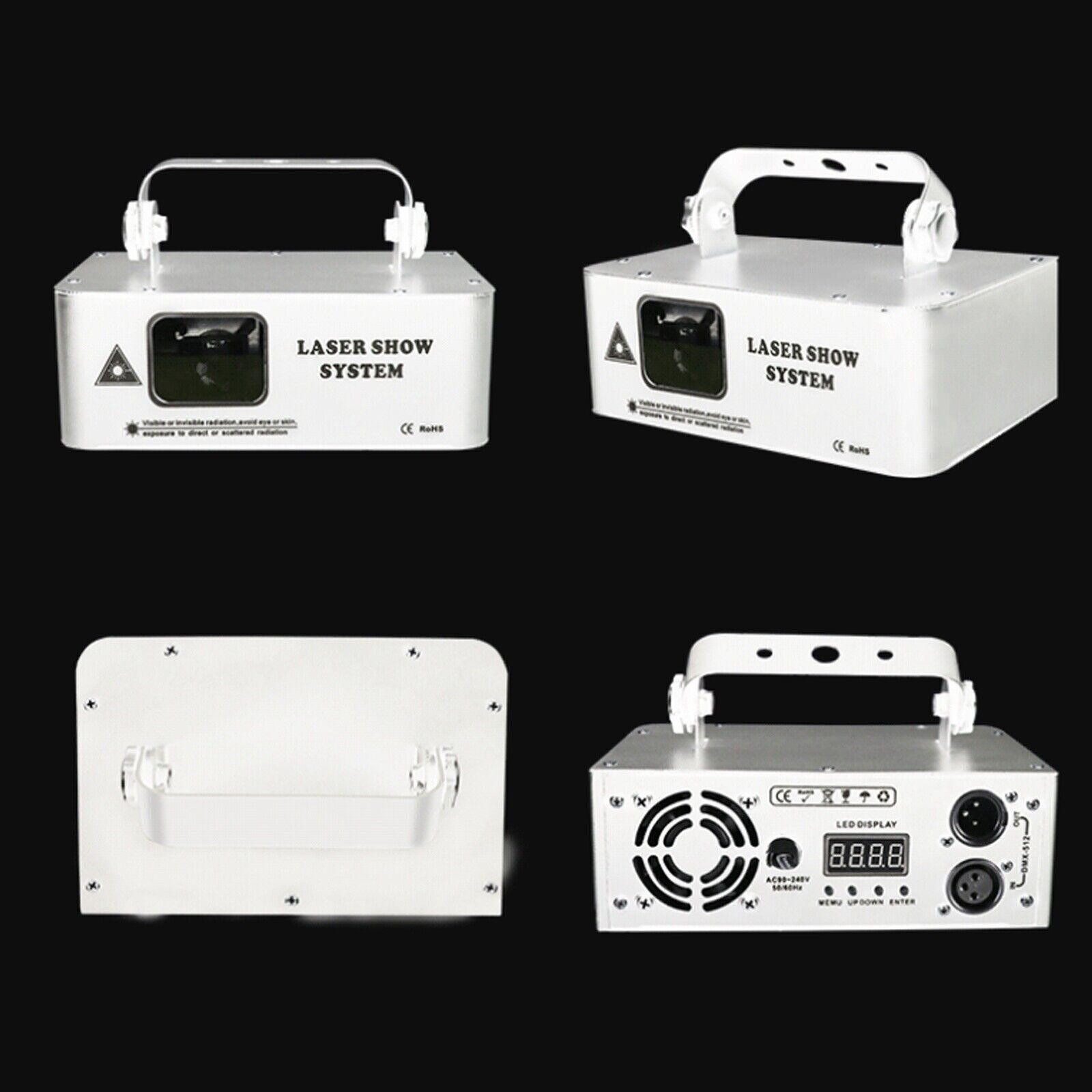 RGB Laser Beam Scanner for DJ Disco Stage