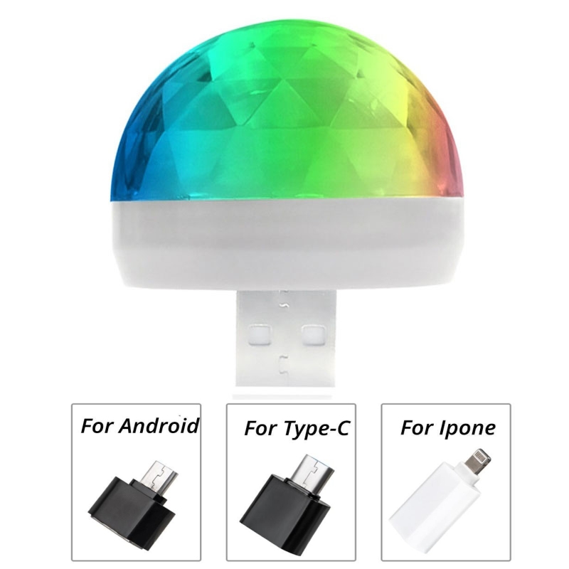 Portable LED DJ Disco Light for Parties