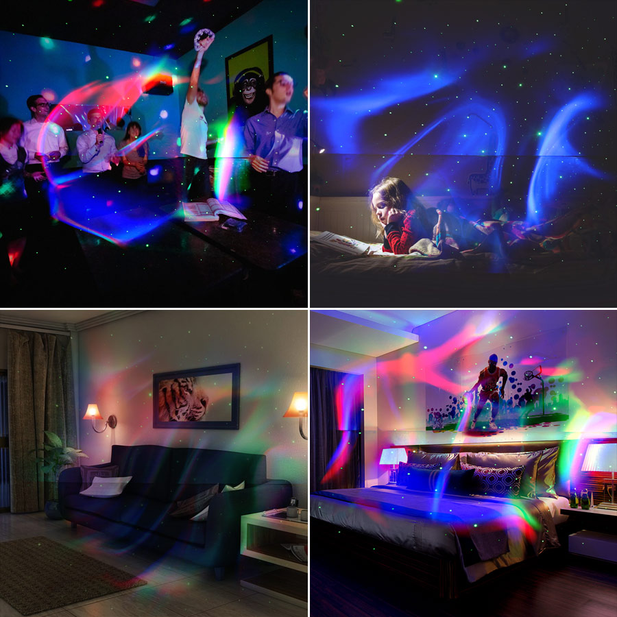 RGB Laser Projector for DJ Stage & Bedroom