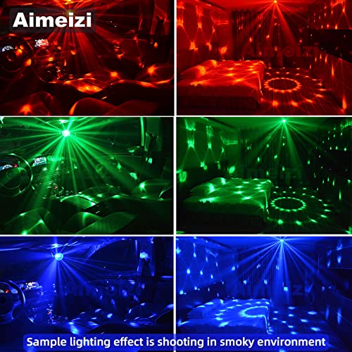 Sound-Activated Disco Ball Party Light - RGB Strobe