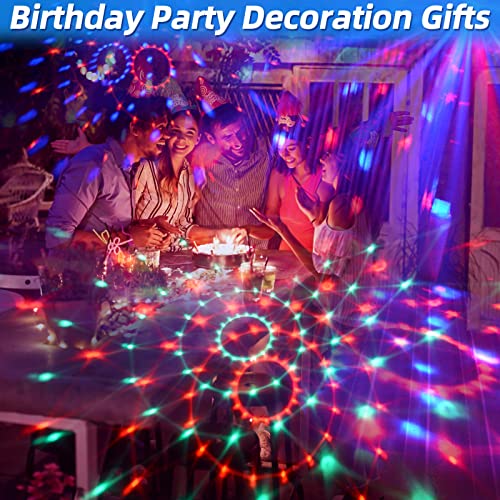 Sound-Activated Disco Ball Party Light - RGB Strobe