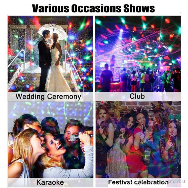 Portable LED DJ Disco Light for Parties