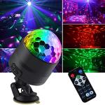 LED Disco Ball Party Stage Lights Sound Activated