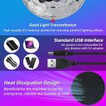 LED Disco Ball Party Stage Lights Sound Activated