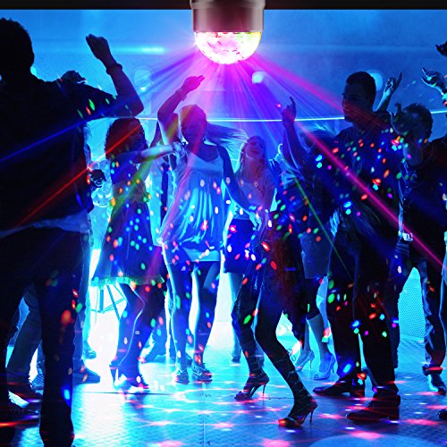 LED Disco Ball Party Stage Lights Sound Activated