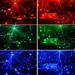 LED Disco Ball Party Stage Lights Sound Activated