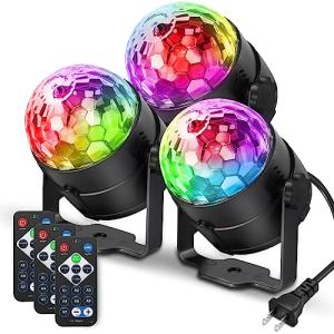 7 Color DJ Disco Ball Party Lights