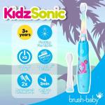 Kid's Electric Toothbrush with Disco Lights - Flamingo