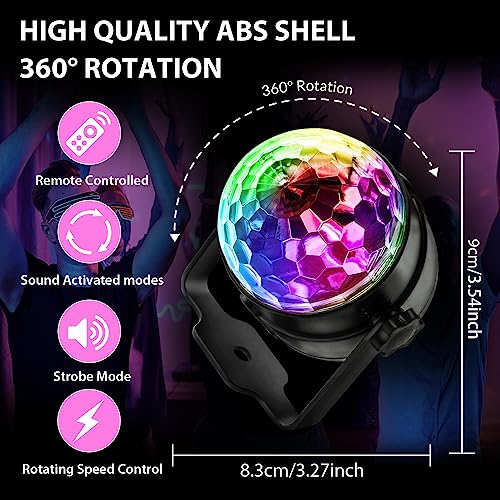 7 Color DJ Disco Ball Party Lights