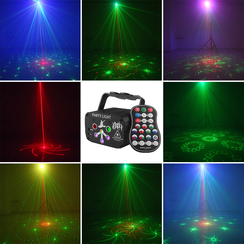 RGB Mini Laser Disco Light for Stage Parties