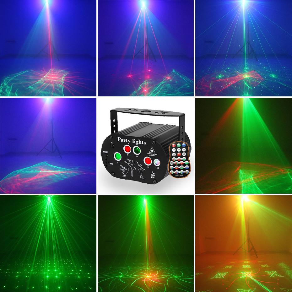 RGB Mini Laser Disco Light for Stage Parties
