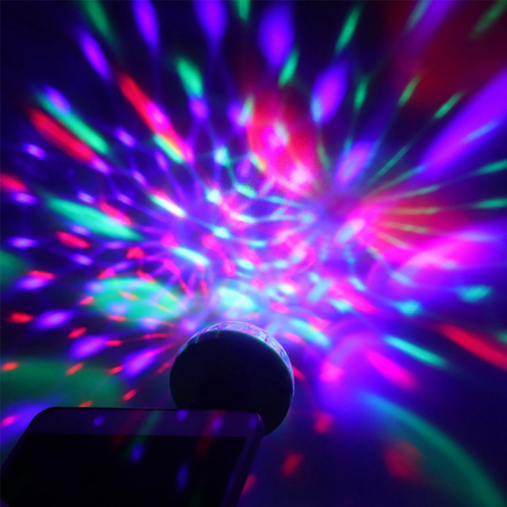 USB Sound-Controlled DJ Disco Ball Light