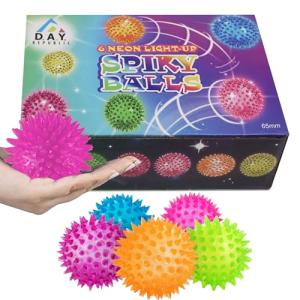 LED Spiky Disco Balls for Stress Relief & Sensory Stimulation