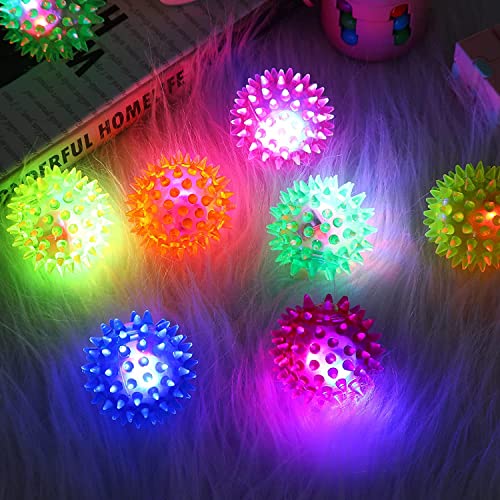 LED Spiky Disco Balls for Stress Relief & Sensory Stimulation