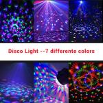 Disco Rotating LED Stage Light for DJs