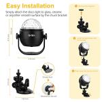 Gritin Sound Activated Disco Ball with Remote Control