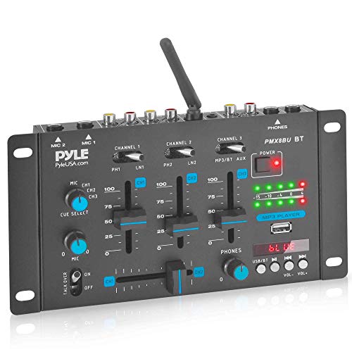 Pyle 3-Channel Wireless DJ Mixer