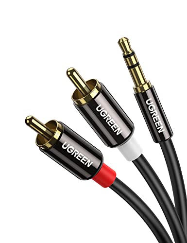 RCA to 3.5mm Stereo Cable with Y Splitter