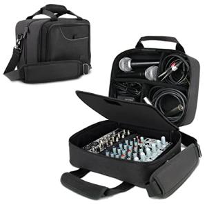 USA GEAR DJ Mixer Bag with Custom Storage