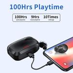 Wireless Earbuds with 100H Playtime & Touch Control