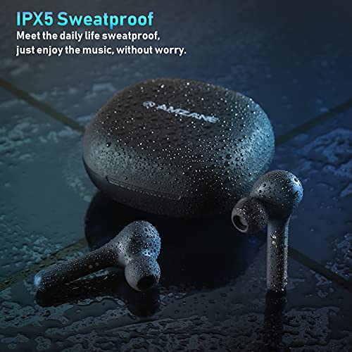 Wireless Bluetooth Earbuds with Charging Case & Touch Control