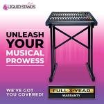 Portable Angled Audio Mixer Stand for DJs