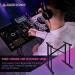 Portable Angled Audio Mixer Stand for DJs