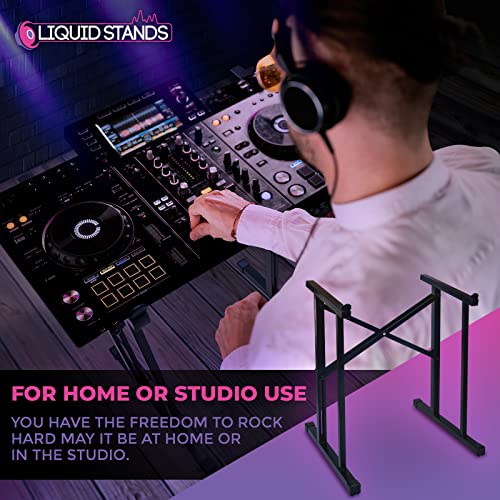 Portable Angled Audio Mixer Stand for DJs