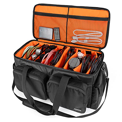 Detachable Dividers DJ Travel Bag for Gear