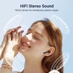 Bluetooth Wireless Earbuds V5.3 with Touch Control