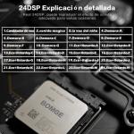 Mini DJ Mixer with USB, Bluetooth and DSP Effects