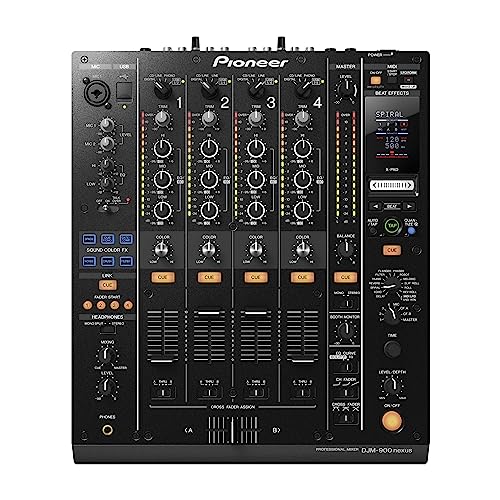 Pioneer DJ Mixer, Black, 9.70 x 17.40 x 20.60 (DJM-900NXS)