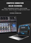 WEYMIC SE-80 Professional 8-Channel Mixer for DJ