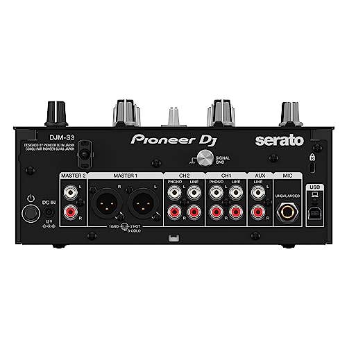 Pioneer DJ DJM-S5 2-channel Mixer with Serato DJ