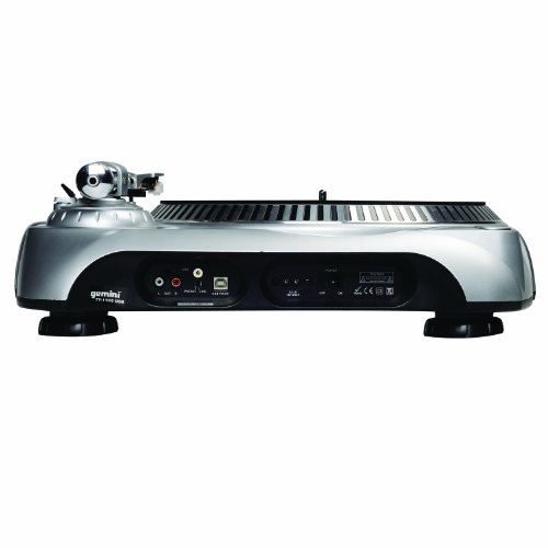 Gemini Classic USB DJ Turntable with Controls