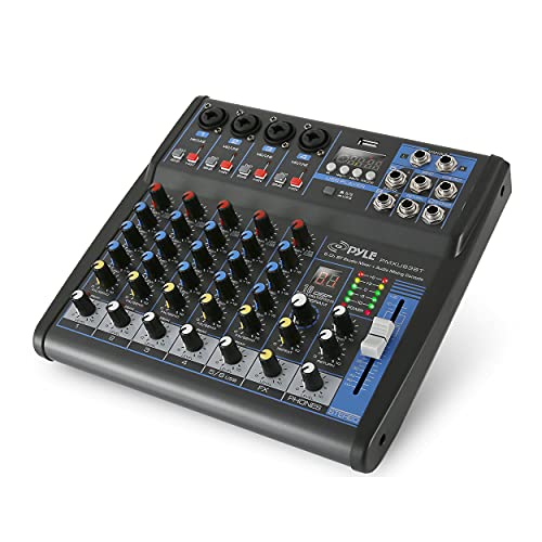 Pyle Audio Mixer System with Bluetooth - PMXU63BT