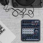 Depusheng T6 Audio Mixer with USB Soundcard