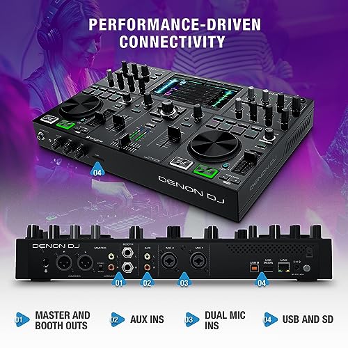 Denon DJ PRIME GO – Portable Smart Console