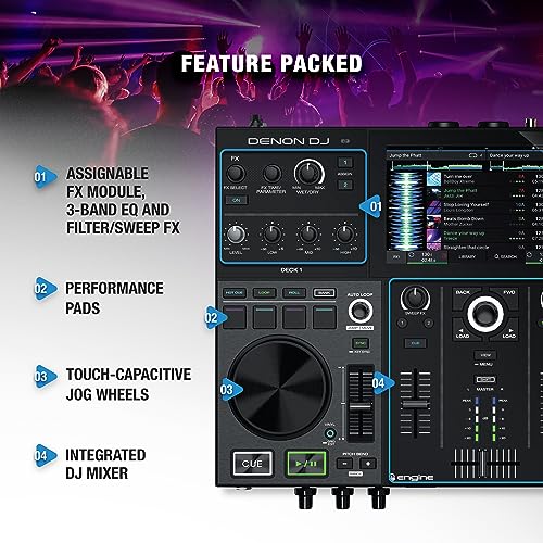 Denon DJ PRIME GO – Portable Smart Console